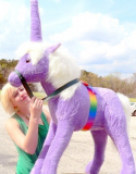 Giant Stuffed Unicorn