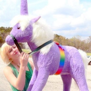 Giant Stuffed Unicorn