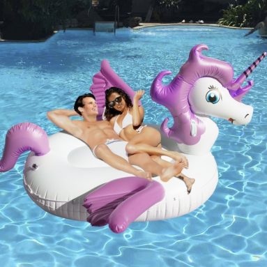 Giant Unicorn Pool Float