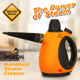 Gideon Handheld Pressurized Steam Cleaner and Sanitizer / Powerful Multi-purpose Steamer