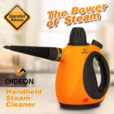 Gideon Handheld Pressurized Steam Cleaner and Sanitizer / Powerful Multi-purpose Steamer