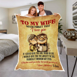 Gifts to My Wife Never Forget That I Love You Blanket