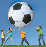Gigantic 6′ Foot Tall Soccer Ball