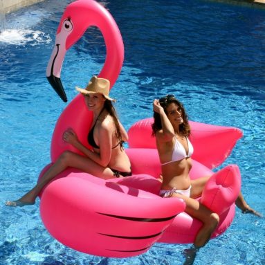 Gigantic Flamingo Pool Float