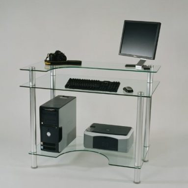 Glass Computer Desk