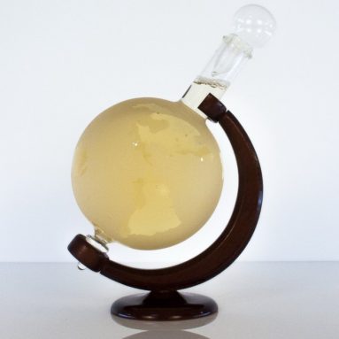 Glass Globe Figurine Decanter