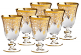 Wine/water Glasses 14 Karat Gold