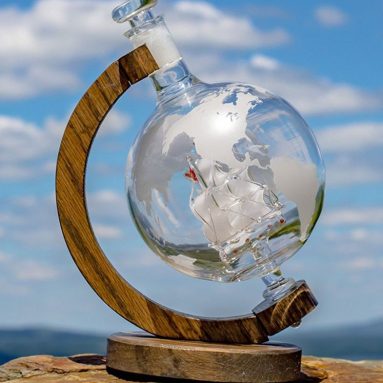 Globe Whiskey Decanter