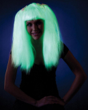 Glow In The Dark Costume Wig Adult