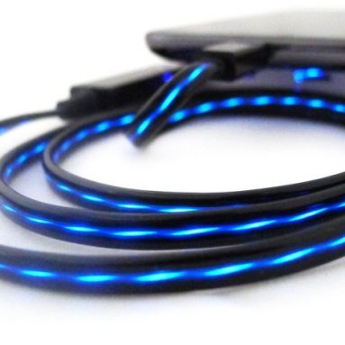 Glow in the Dark Charger USB to Micro USB Charging Sync Cable