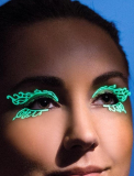 Glow-in-the-Dark Double Swirl Eyelashes