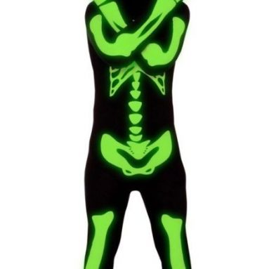 Glow in the Dark Skeleton Morphsuit