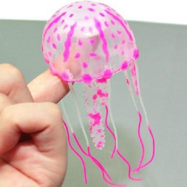 Glowing Effect Fish Tank Decoration Aquarium Artificial Jellyfish Ornament