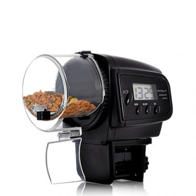 Automatic Fish Feeder with LCD Display