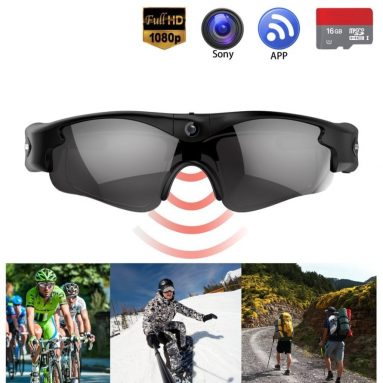 Gogloo Camera Glasses Hands Free Action Camera Full HD