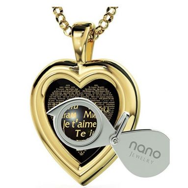 Gold Plated Heart Pendant