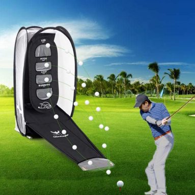 Golf Hitting Net Practice Target Chipping Indoor Training Swing Golfing Mat