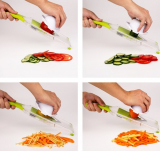 Good Grips Hand-Held Mandoline Slicer Adjust-A-Slice and Julienne Mandoline