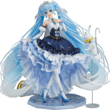 Good Smile Character Vocal Series 01: Hatsune Miku Snow Princess Version 1: 7 Scale PVC Figure