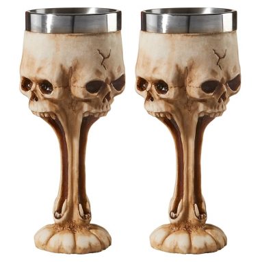 Gothic Scare Skull Goblet