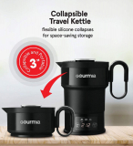 Gourmia Digital Electric Collapsible Travel Kettle