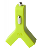 Green – 2.1A Dual-USB Car Charger