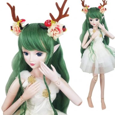 Green Deer 1/3 BJD Doll Spirit Demon Girl