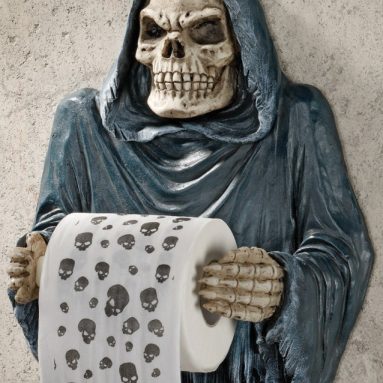 Grim Reaper Sculptural Bath Tissue Tyrant