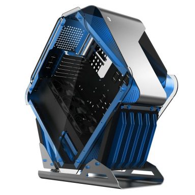HOBBYT Rhombus All Aluminum Alloy Water-Cooling game PC Case