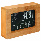 HOT-LCD Forecast Station Wooden Wi-Fi Wireless Digital Weather Station