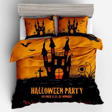 Halloween Cotton Bedding Quilt Duvet Cover Sets