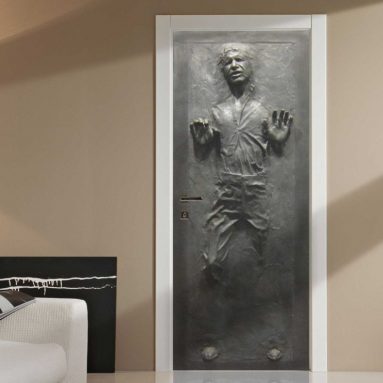 Han Solo in Carbonite Star Wars Fathead-style Life-size Wall Decal Sticker