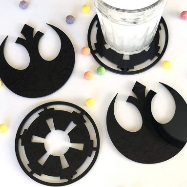 Hand Made Star Wars Acrylic Coasters