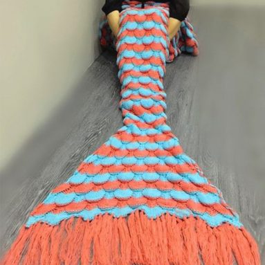 Handmade Mermaid Tail Blanket for Adults