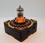 Triode Radio Vacuum Tube Hi-speed 4 Ports USB 3.0 HUB