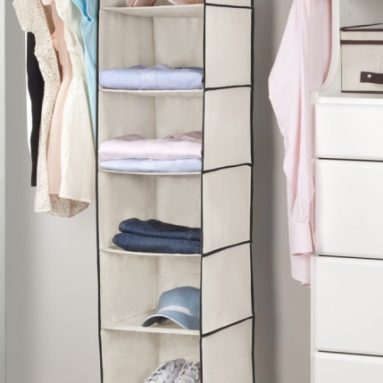 Hanging 6 Shelf Sweater Organizer