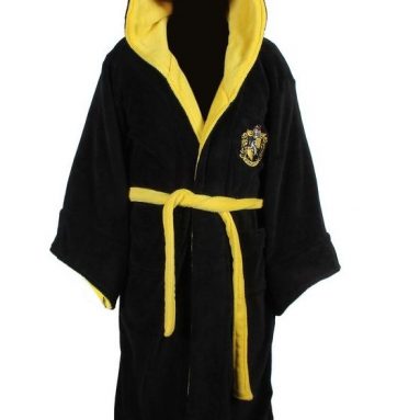 Harry Potter House Adult Fleece Hooded Bathrobe