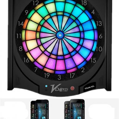 He-art Electric Dartboard Professional Global Online Gaming Competition Training 6 Safe Soft Darts Game Machine