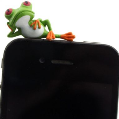 Headphone Jack Anti Dust Plug Ear Cap for Iphone 5 5S 5C