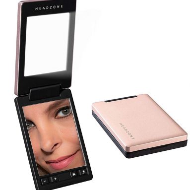Headzone GO Makeup Mirror with Adjustable Light