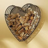 Heart Wine Cork Catcher