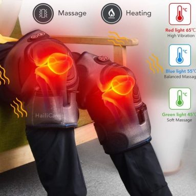 Heated Vibration Knee Massager