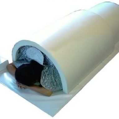 Heated White Sauna Dome tent Portable