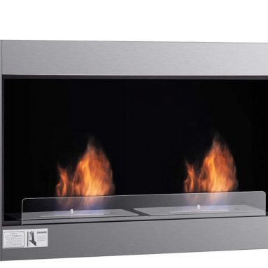 Heater Unique Design Dual Burner Fireplace