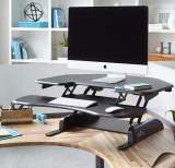 Height-Adjustable Standing Desk for Cubicles