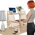 FlexiSpot 27 wide Stand Up Desk with wider keybaord tray