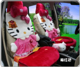 Hello Kitty Auto Car Front Rear Seat Cover Plush 12pcs