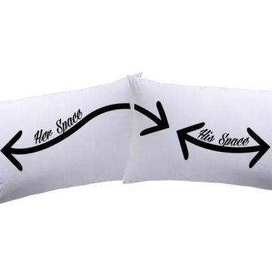 Her His Space Super Soft Pillowcases