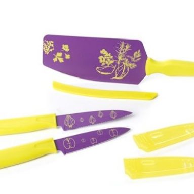 Herb Yellow Cutlery Set