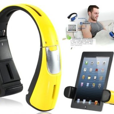 Bluetooth 4.0 NFC Wireless Hands-free Stand Speaker with Microphone